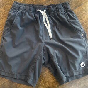 Men's Vuori Kore Athletic Shorts, Size Small, Charcoal